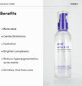 Frankly AHA Toner Glycolic Acid Exfoliating Liquid 100ml