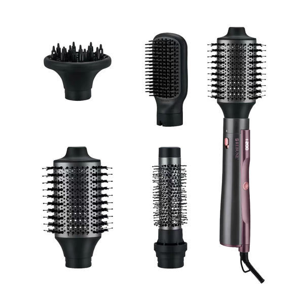 Rebune 4-in-1 Digital Hair Styler RE-2211, Drying Curling Straightening and Styling Functions