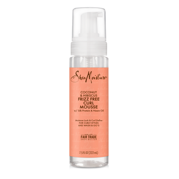 SheaMoisture Coconut Hibiscus Frizz-Free Curl Mousse