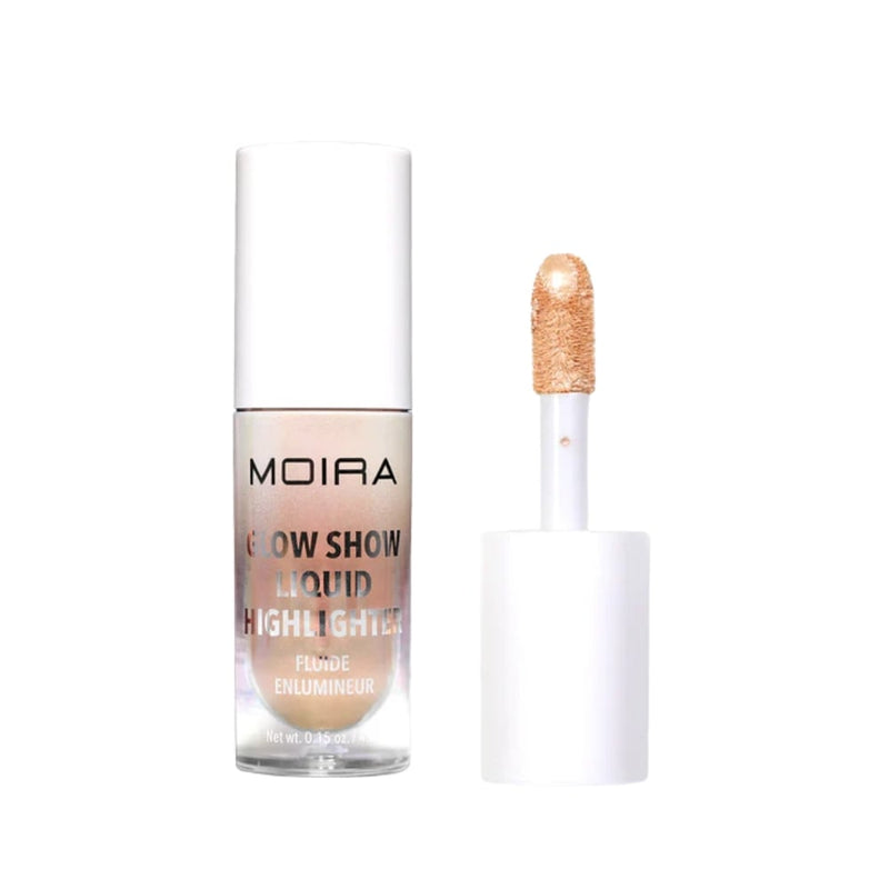 Moira Glow Show Liquid Highlighter Soft Sheen Vitamin E Golden Blend