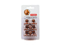 Titania Hair Clips Metal Brown Medium 6 Pieces