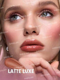 Sheglam Bold Booster Lip Gloss Plumper High-Shine Finish Latte Luxe