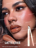 Sheglam Bold Booster Lip Gloss Plumper High-Shine Finish Latte Luxe
