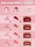 Sheglam Bold Booster Lip Gloss Plumper High-Shine Finish Latte Luxe