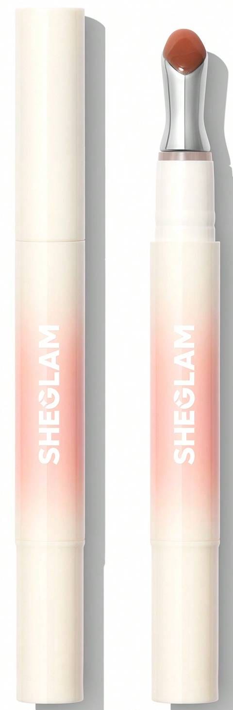 Sheglam Bold Booster Lip Gloss Plumper High-Shine Finish Latte Luxe