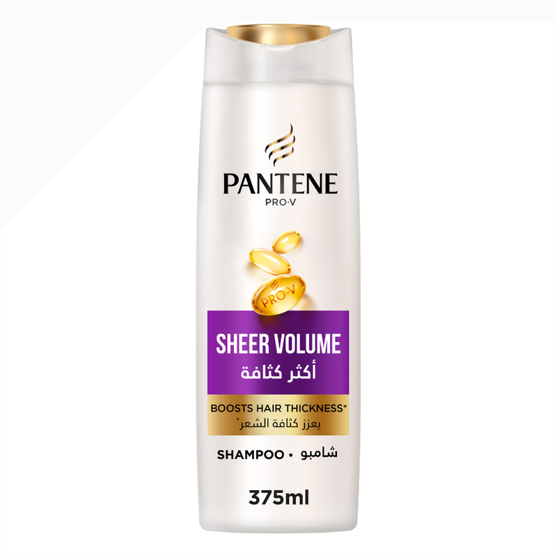 Pantene Pro-V Sheer Volume Shampoo Vitamin Formula 375ml