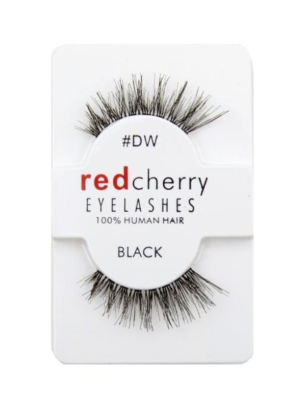 Red Cherry DW False Eyelashes Natural-Looking Graduated Length Self-Adhesive