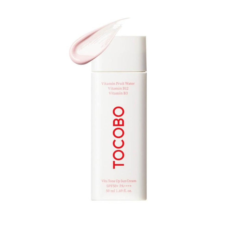 Tocobo Vita Tone-Up Sun Cream SPF 50+ PA++++ Milky Texture Vitamin C Niacinamide 50 ml