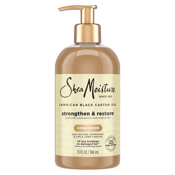 SheaMoisture Jamaican Black Castor Oil Conditioner, Strengthening Moisture Care, 384ml
