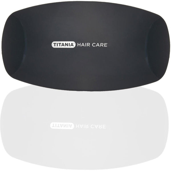 Titania Detangling Hairbrush Bio-Tech Nylon Bristles Grey Black