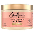 SheaMoisture Coconut & Hibiscus Curling Gel Souffle Cream Gel Agave Flaxseed Coconut Oil 340g