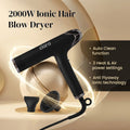 Clara Hair Professional Ionic Hair Dryer 2000W with Diffuser and Nozzle