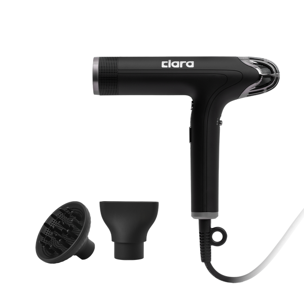 Clara Hair Professional Ionic Hair Dryer 2000W with Diffuser and Nozzle