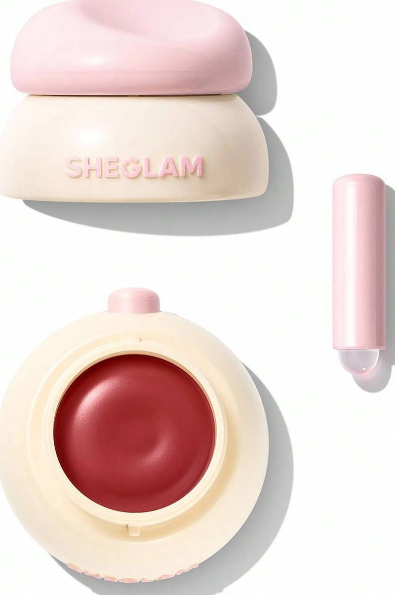 Sheglam Bounce Pocket Lip Pot Soft-Matte Buildable Color Tomato Tango