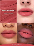 Sheglam Bounce Pocket Lip Pot Soft-Matte Buildable Color Tomato Tango