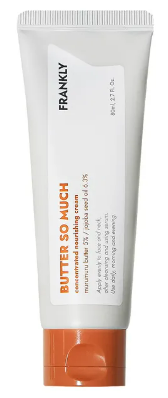 Frankly Butter So Much Cream Moisturizer with Murumuru Butter and Jojoba Oil 80ml