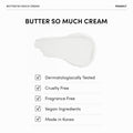 Frankly Butter So Much Cream Moisturizer with Murumuru Butter and Jojoba Oil 80ml