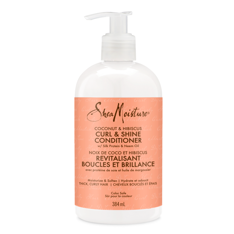 SheaMoisture Coconut & Hibiscus Curl & Shine Silicone-Free Conditioner