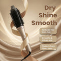 Clara Airglow Hot Air Styling Brush BLDC Motor Wet-to-Dry 560W Dual Voltage