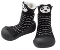 Attipas Two Style Shoe Socks Flexible Non-Slip Footwear Black M