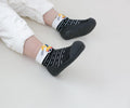 Attipas Two Style Shoe Socks Flexible Non-Slip Footwear Black M