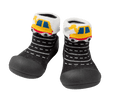 Attipas Two Style Shoe Socks Flexible Non-Slip Footwear Black M