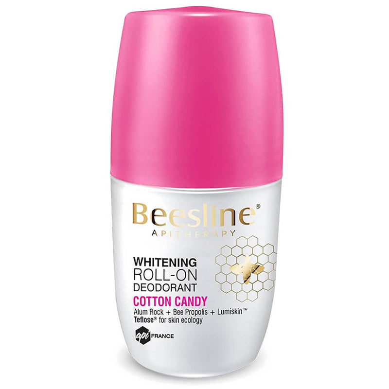 Beesline Roll-On Deodorant Cotton Candy Scent Brightening Care 50 ml