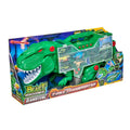 Teamsterz Beast Machines T-Rex Transporter Playset with Figures, Cars, Lights and Sound, 6 Pieces