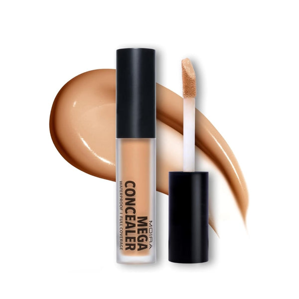 Moira Mega Waterproof Concealer Creamy Natural Finish 600 Caramel