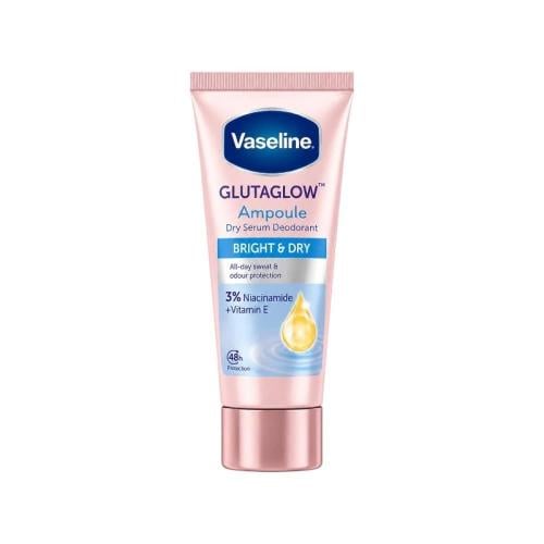 Vaseline Gluta Glow Deodorant Serum Ampoule Brightening & Dry 45 ml