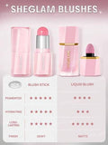 SHEGLAM Buttery Bliss Blush Stick Cream Natural Dewy Finish Love Cake