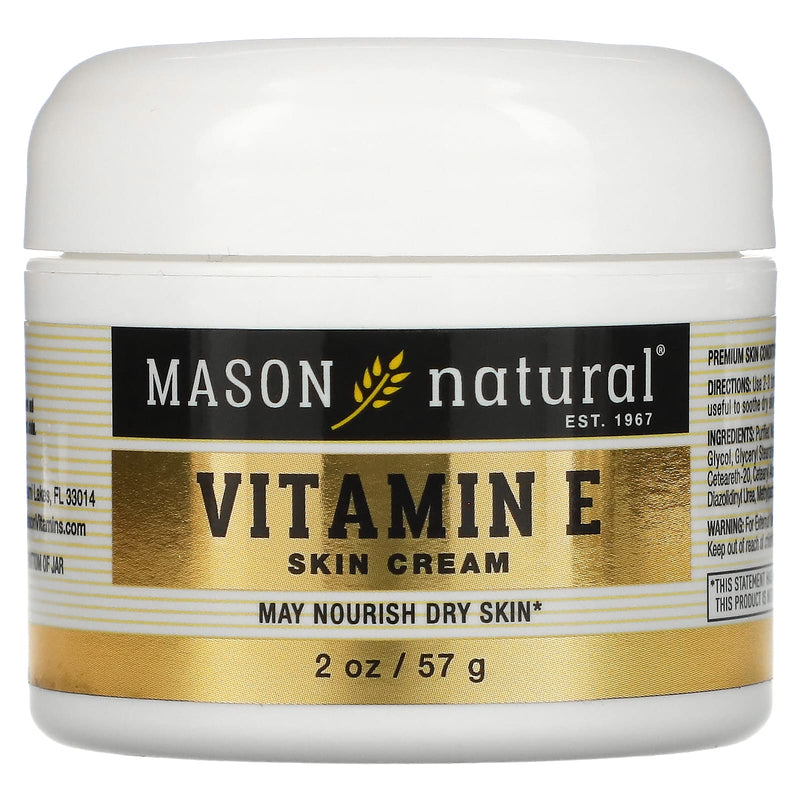 Mason Natural Vitamin E Skin Cream Moisturizing Non-Greasy Formula