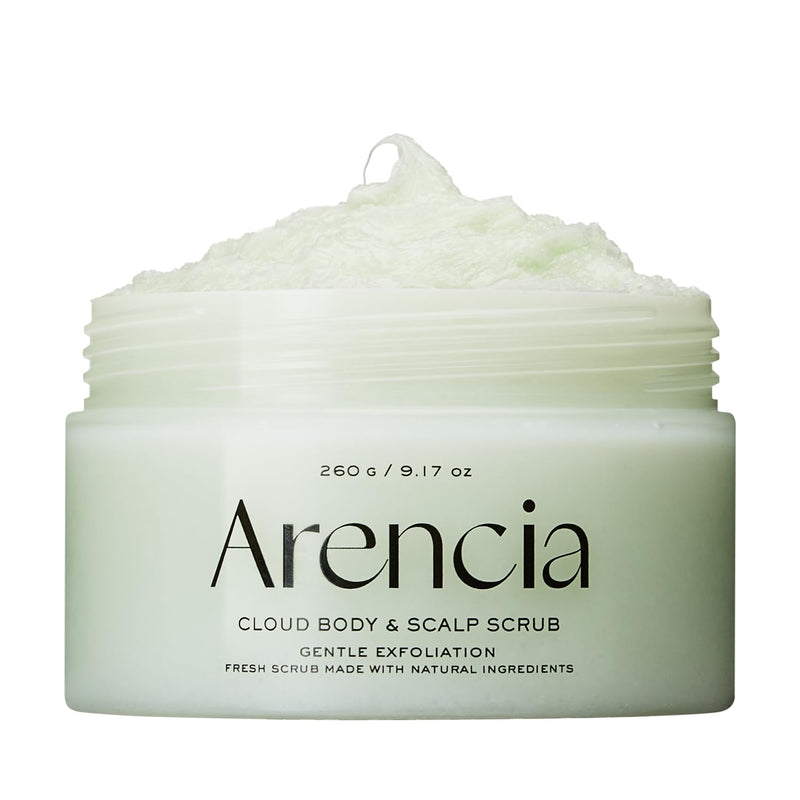 Arencia Fresh Cloud Body and Scalp Scrub Cream Geranium & Primrose 260 g