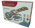 Kos Group Foldable Magic Guitar 4-in-1 Musical Toy with Piano, Drum and Projector