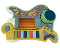 Kos Group Foldable Magic Guitar 4-in-1 Musical Toy with Piano, Drum and Projector