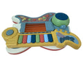 Kos Group Foldable Magic Guitar 4-in-1 Musical Toy with Piano, Drum and Projector