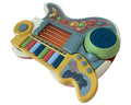 Kos Group Foldable Magic Guitar 4-in-1 Musical Toy with Piano, Drum and Projector