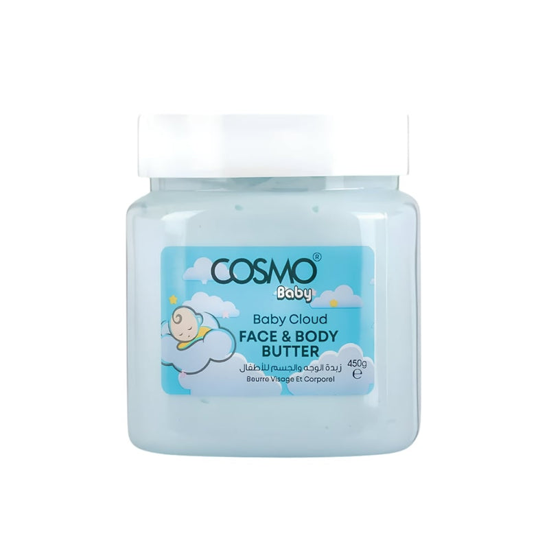 Cosmo Baby Cloud Face & Body Butter Rich Fast-Absorbing Formula 450g