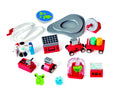 Hape Four-Stage Rocket Ship Wooden Toy with Detachable Planetary Lander