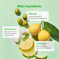 Tocobo Lemon Sugar Scrub Lip Mask Exfoliating Hydrating Treatment with Olive Oil, 20 ml