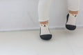 Attipas Icon Shoe Socks Flexible Lightweight Non-Slip Brown M