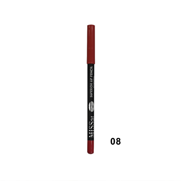 Miss 2M Superior Pen Lip Liner Smooth Long-Lasting Color Shade 08