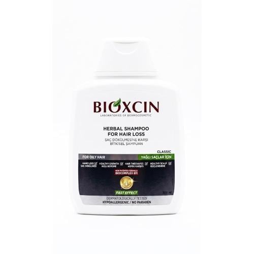 Bioxcin Herbal Shampoo for Oily Hair Care, Scalp Cleansing, 300 ml