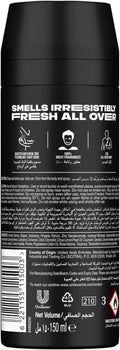 AXE Black Deodorant Body Spray Zinc Technology Aluminium-Free 150ml