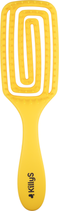 KillyS Scented Flexible Hairbrush Mango Fragrance for Wet and Dry Hair
