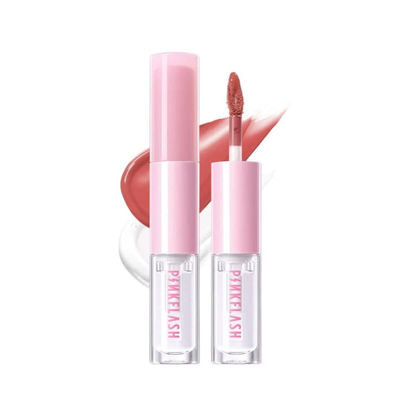 Pink Flash PK02 2-in-1 Liquid Lipstick and Moisturizer Soft Pink 2.4g
