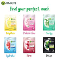 Garnier SkinActive Hydra Bomb Green Tea Face Sheet Mask with Hyaluronic Acid 32 g