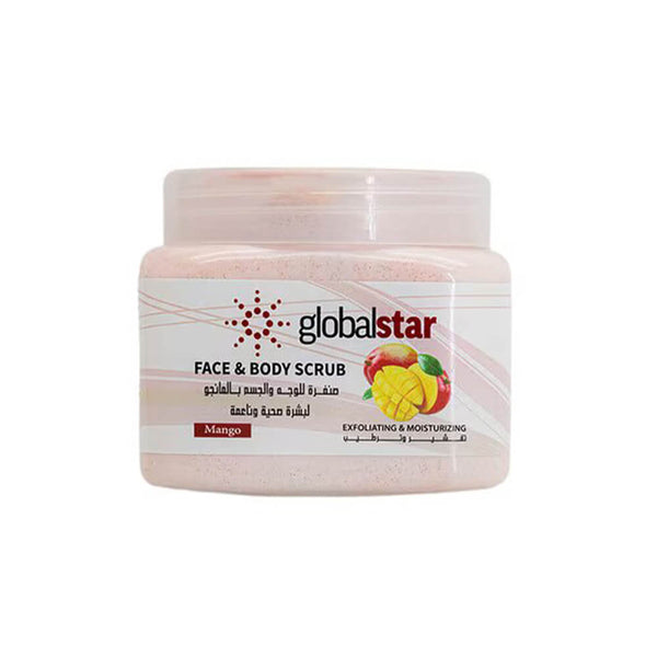 Globalstar Tropical Mango Face and Body Scrub 500 ml
