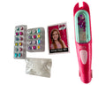 Meibokai Jewel Hair Kit Colorful Hair Jewels and Styling Tools for Kids Age 5+