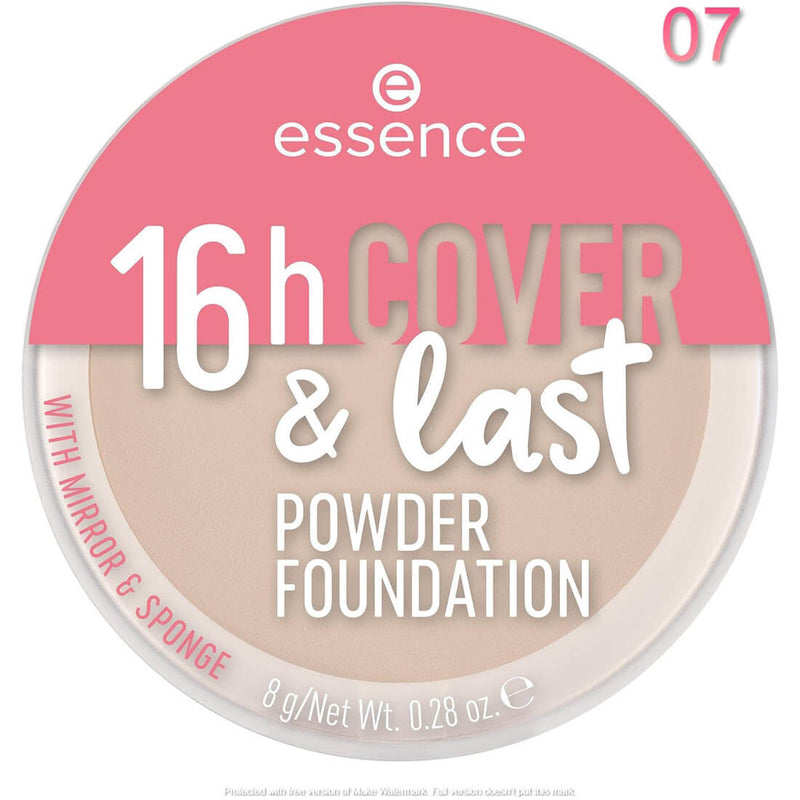 Essence Cover & Last Powder Foundation Matte Finish Nude